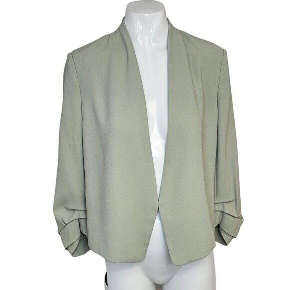 Aritzia Babaton Blazer Short Light Green - Picture 2 of 4
